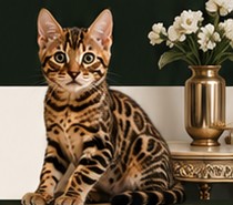 Bengal kitten from Exotic Hybrid Kittens