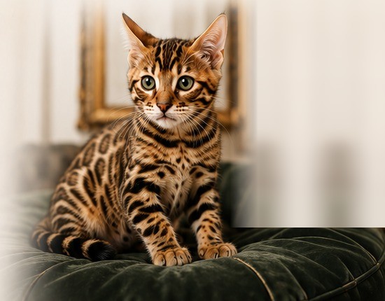 Spotted Bengal kitten for sale in Southern California